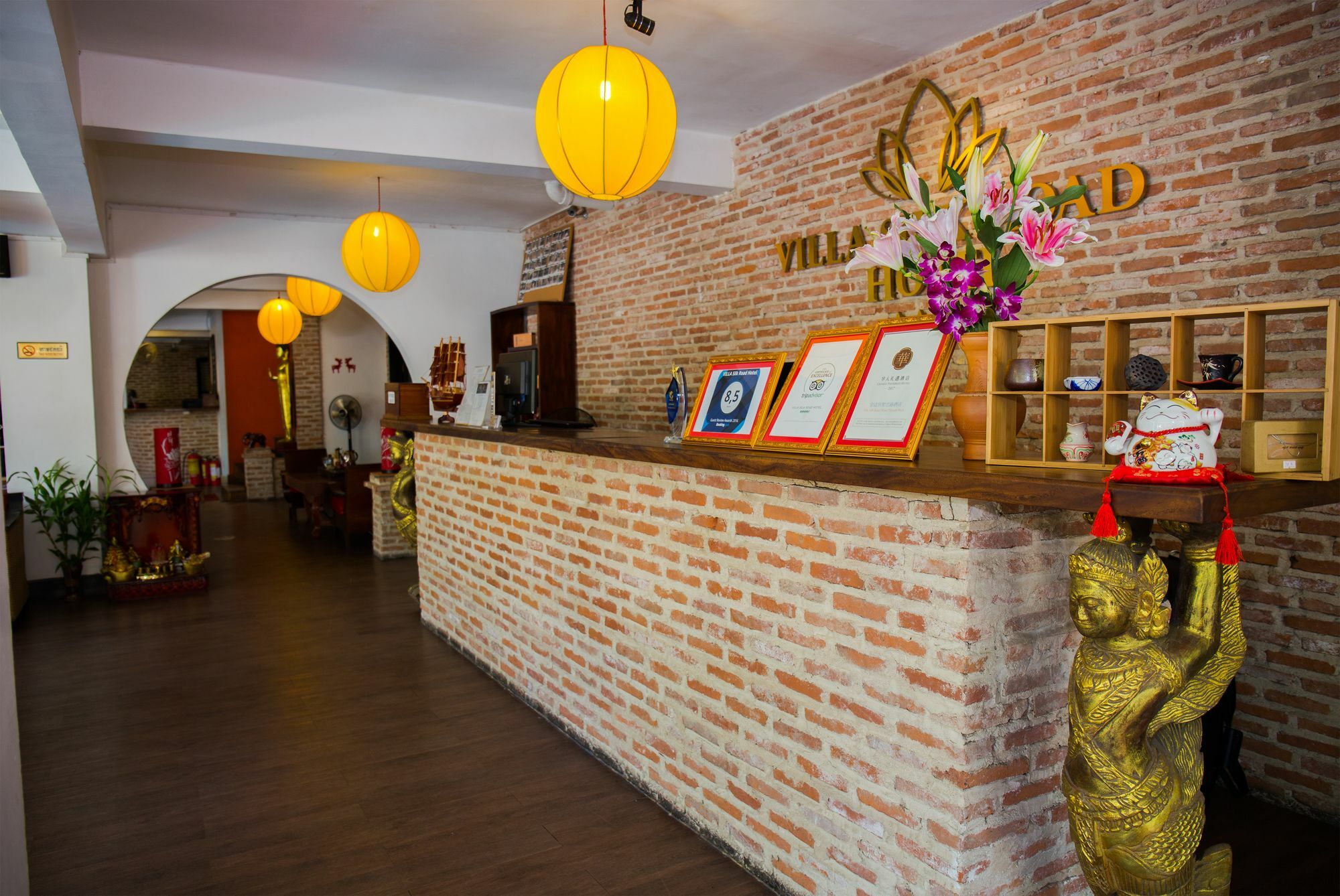 Villa Silk Road Hotel Phnom Penh Exterior foto